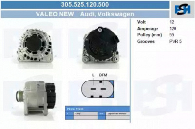 CV PSH 305525120500 -  Генератор